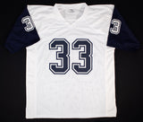 Tony Dorsett Signed Dallas Cowboys Throwback Jersey (JSA COA) 4xPro Bowl R.B.