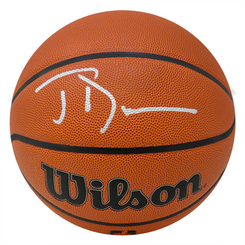 Joe Dumars (PISTONS) Signed Wilson Indoor/Outdoor NBA Basketball -(SCHWARTZ COA)