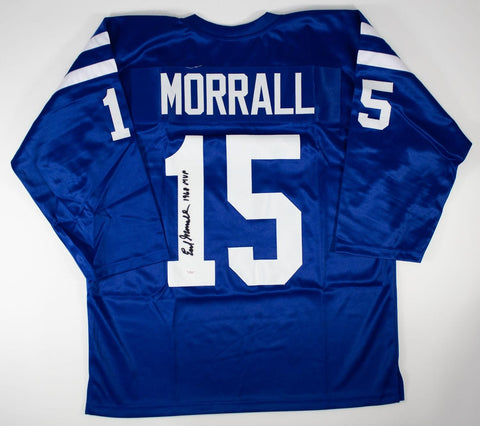 Earl Morrall "1968 MVP" Signed Baltimore Colts Jersey (JSA) Super Bowl V Champ