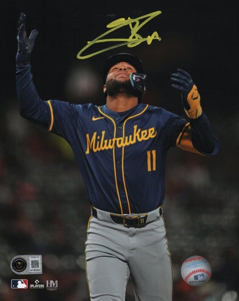 Milwaukee Brewers Outfielder JACKSON CHOURIO Signed 8x10 Photo #2 AUTO - MLB