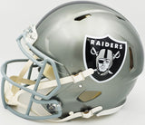 MARCUS ALLEN AUTOGRAPHED RAIDERS FLASH FULL SIZE AUTH HELMET HOF BECKETT 226396
