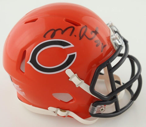 Montez Sweat Signed Chicago Bears Speed Mini Helmet (Beckett) 2023 Pro Bowl D.E.