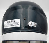 Jason Kelce Autographed Full Size Replica Helmet Eagles Beckett QR #BN13771