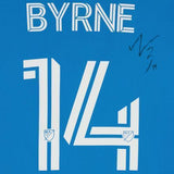 FRMD Nathan Byrne Charlotte FC Signed Match-Used 14 Jersey 2023 MLS Season-S