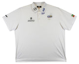 John Daly Authentic Signed Match Worn White Polo Shirt BAS #BK84746