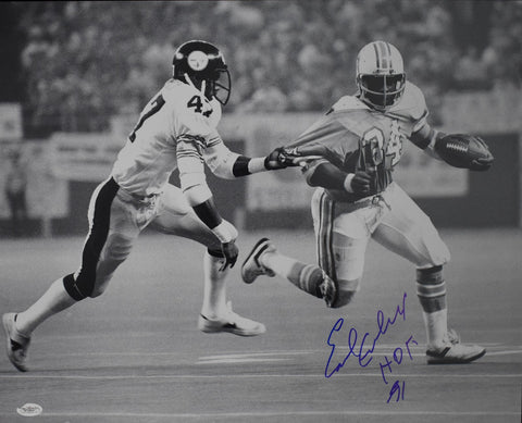 Earl Campbell HOF Signed/Autographed 16x20 Photo Oilers JSA 212438