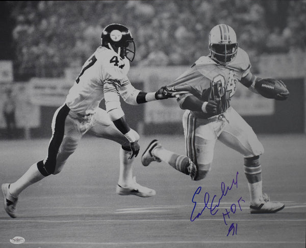 Earl Campbell HOF Signed/Autographed 16x20 Photo Oilers JSA 212438