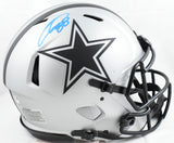 CeeDee Lamb Autographed Dallas Cowboys F/S Rave Speed Authentic Helmet- Fanatics
