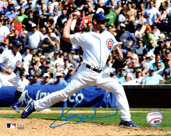 Cubs Rookie of the Year Pitcher KERRY WOOD Signed 8x10 AUTO Photo #1 AUTO