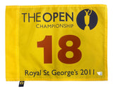 2011 Open Championship Royal St George's PGA Issued Golf Flag Fanatics