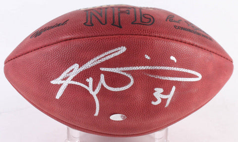 Ricky Williams Signed NFL Football (Williams Holo) Miami Dolphins Running Back