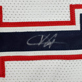Autographed/Signed Vince Carter New Jersey White Basketball Jersey PSA/DNA COA