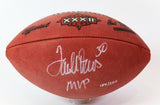 Terrell Davis autographed/Inscribed "MVP" Official Super Bowl XXXII Ball JSA COA