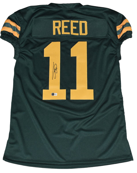 JAYDEN REED AUTOGRAPHED SIGNED GREEN BAY PACKERS #11 GAME CUT JERSEY BECKETT