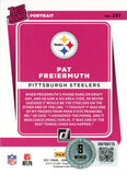 Pat Freiermuth Signed 21 Donruss Rated Rookie Gold Foil #281 Card Beckett 57003