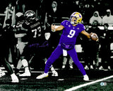 Michael Penix Jr. Autographed Signed 16x20 Photo Washington Huskies Beckett Wit