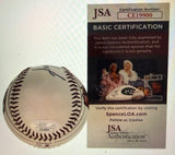 Greg Luzinski Signed Bull's BBQ Baseball (JSA COA) Philadelphia Phillies Slugger