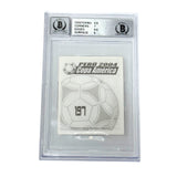 Ronaldo Nazario Signed 2004 Navarrette Copa America Peru #197 - BGS 6 AUTO 10