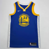 Autographed/Signed Draymond Green Golden State Blue Basketball Jersey BAS COA