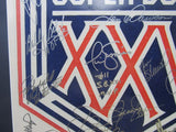 NFL HOFers + Greats Multi-Autographed (30+) 20x24 Matted Poster JSA LOA 210089