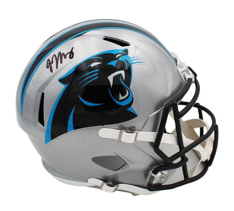 Jonathan Mingo Signed Carolina Panthers Speed Full Size NFL Helmet