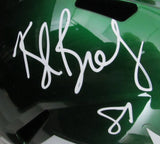 Kyle Brady Signed/Auto Full-Size Speed Replica Football Helmet Jets JSA 208100