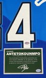 GIANNIS ANTETOKOUNMPO Bucks Autographed City Edition Authentic Jersey BECKETT