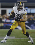 Heath Miller Pittsburgh Steelers Signed 11x14 Color Photo JSA 141985