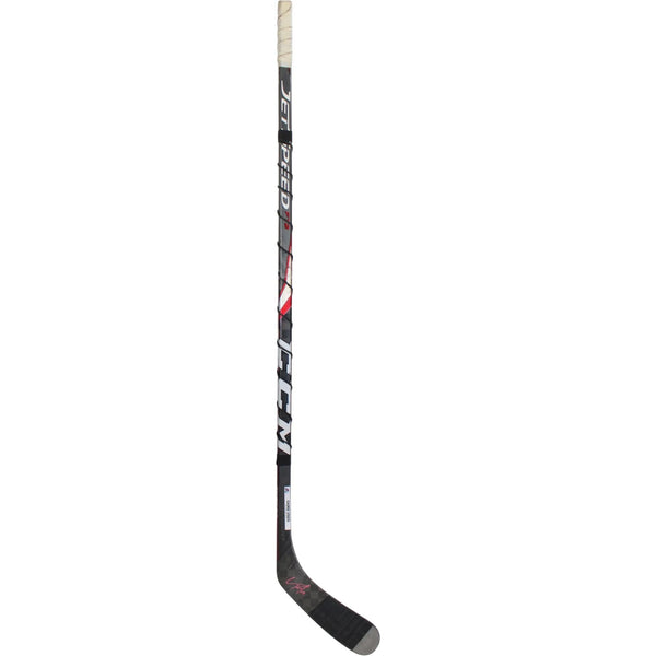 Tyson Jost Signed Colorado Avalanche Authentic Hockey Stick Game Used BAS 39968