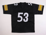 Maurkice Pouncey Signed Steelers Jersey (JSA) Pittsburgh's 9x Pro Bowl Center