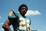 Mercury Morris Signed Miami Dolphins Jersey (JSA COA) Inscribed "1972 17-0" / RB