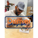 Ray Lewis Signed Baltimore Ravens 2026 ALT #1 Mini Helmet Beckett Witness 57534