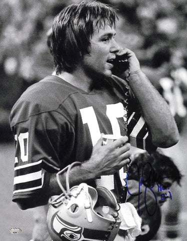 Jim Zorn Autographed Signed 11x14 Photo Seattle Seahawks MCS Holo #64199