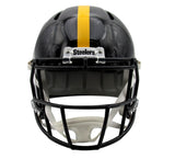 George Pickens Autographed Full Size Black Speed Replica Helmet Steelers Beckett
