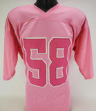 Gary Brackett Signed Indianapolis Colts Breast Cancer Awareness Jersey (JSA COA)