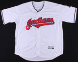 Francisco Mejia Signed Indians Jersey (JSA) Cleveland's #1 Rookie Prospect 2018
