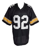 Jason Gildon Signed Pittsburgh Steelers Jersey (Sports Integrity Hologram) L.B.