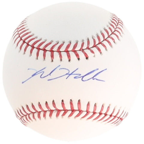 Kyle Hendricks Signed OML Baseball (JSA COA) Chicago Cub 2016 World Series Champ