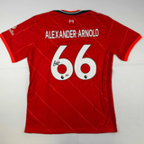 Autographed/Signed Trent Alexander Arnold Liverpool 2021-22 Red Jersey BAS COA