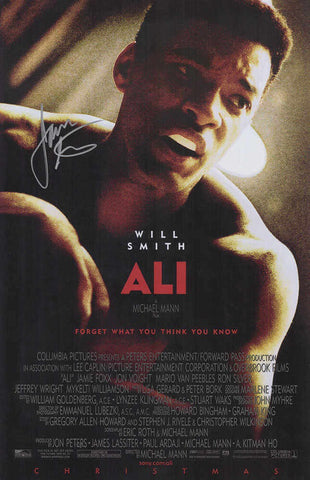 James Toney Signed Ali 11x17 Movie Poster - (SCHWARTZ SPORTS COA)