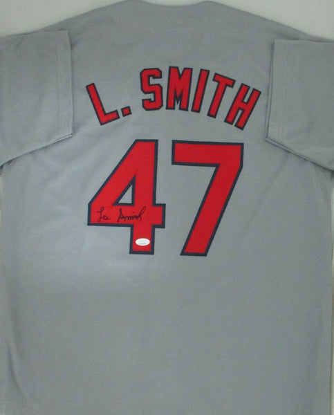 Cardinals Hall of Famer LEE SMITH Signed Custom Replica Jersey AUTO - JSA
