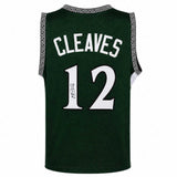 Mateen Cleaves Signed Green Custom College Basketball Jersey - (SCHWARTZ COA)
