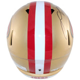 Fred Warner Autographed/Signed San Francisco 49ers F/S Helmet Beckett WIT 53057