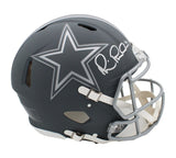 Michael Irvin Signed Dallas Cowboys Speed Authentic Slate NFL Helmet