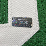 FRAMED BOSTON CELTICS ROBERT PARISH AUTOGRAPHED JERSEY MOUNTED MEMORIES HOLO