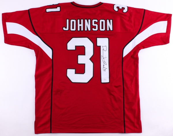 David Johnson Signed Cardinals Jersey (JSA) Arizona's Pro Bowl Running Back