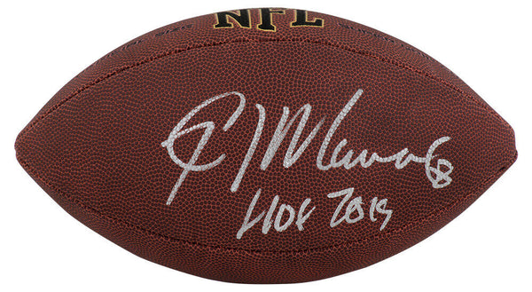 Kevin Mawae Signed Wilson Super Grip Full Size NFL Football w/HOF'19 - (SS COA)