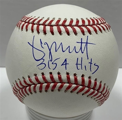 Royals HOF'er GEORGE BRETT Signed Official MLB Baseball AUTO w/ 3154 Hits - JSA