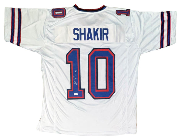 KHALIL SHAKIR AUTOGRAPHED BUFFALO BILLS #10 WHITE JERSEY JSA