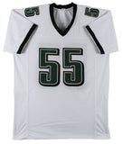 Brandon Graham Authentic Signed White Pro Style Jersey JSA Witness